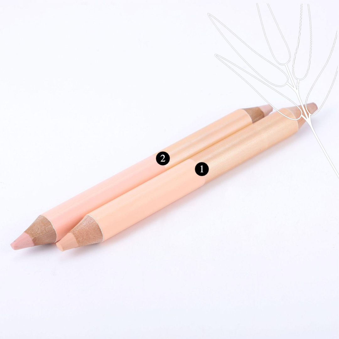 Private Label Natural Double-ended Brow Bone Highlighter