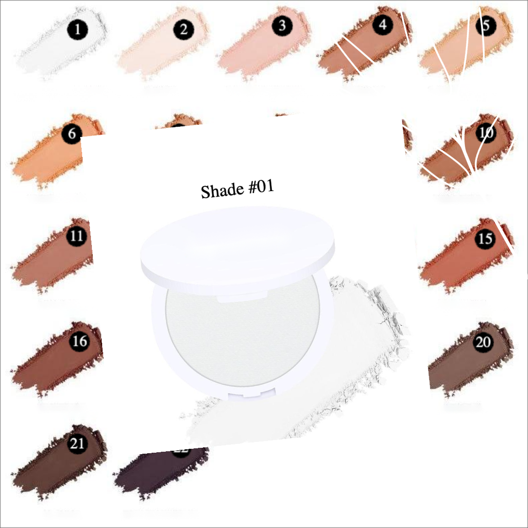 Private Label Organic Concealer Pressed Powder - Shade 1