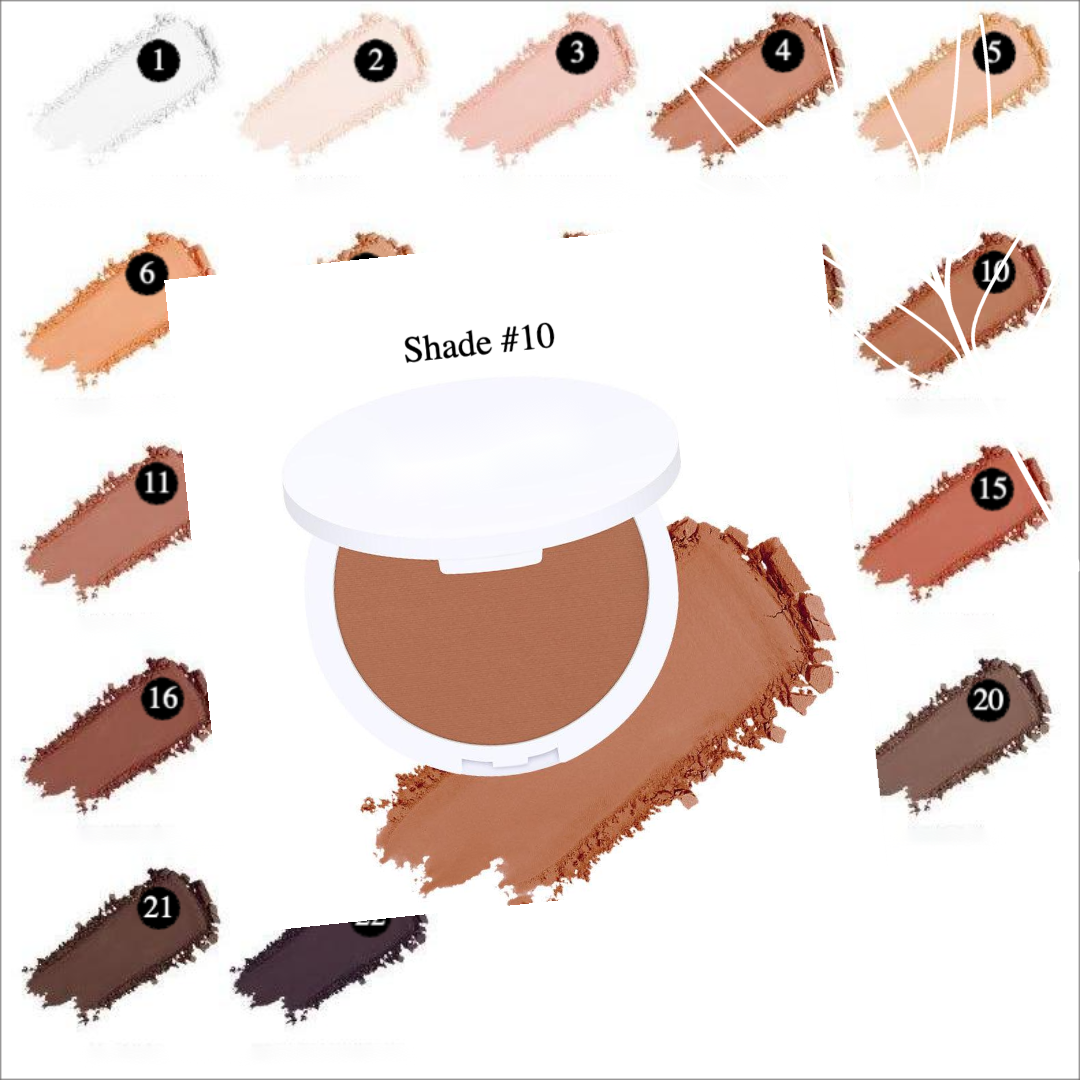 Private Label Organic Concealer Pressed Powder - Shade 10