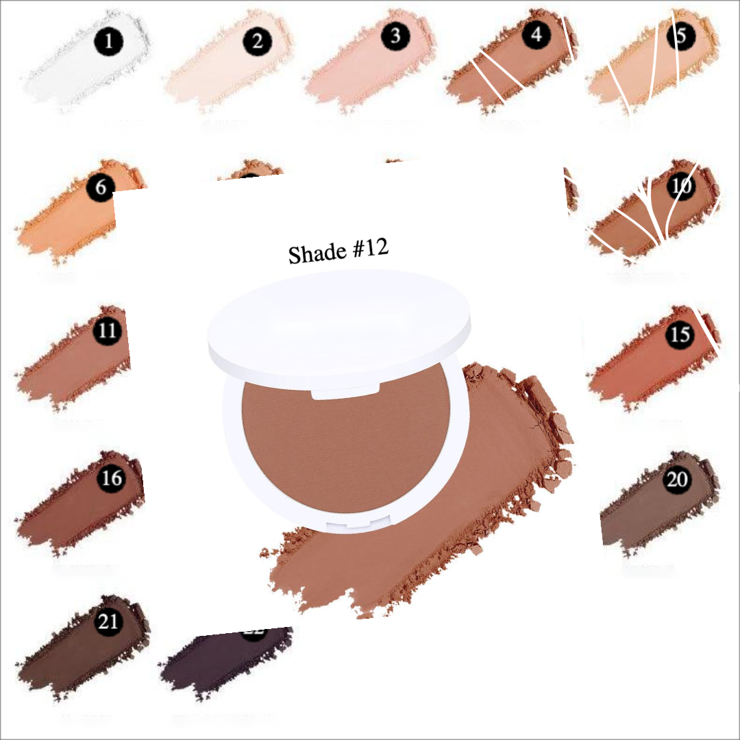 Private Label Organic Concealer Pressed Powder - Shade 12