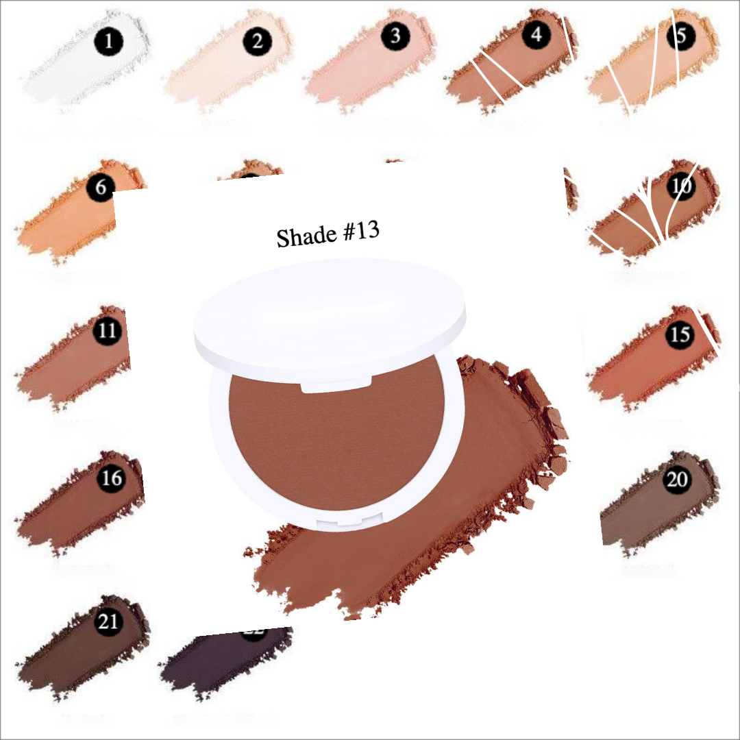 Private Label Organic Concealer Pressed Powder - Shade 13