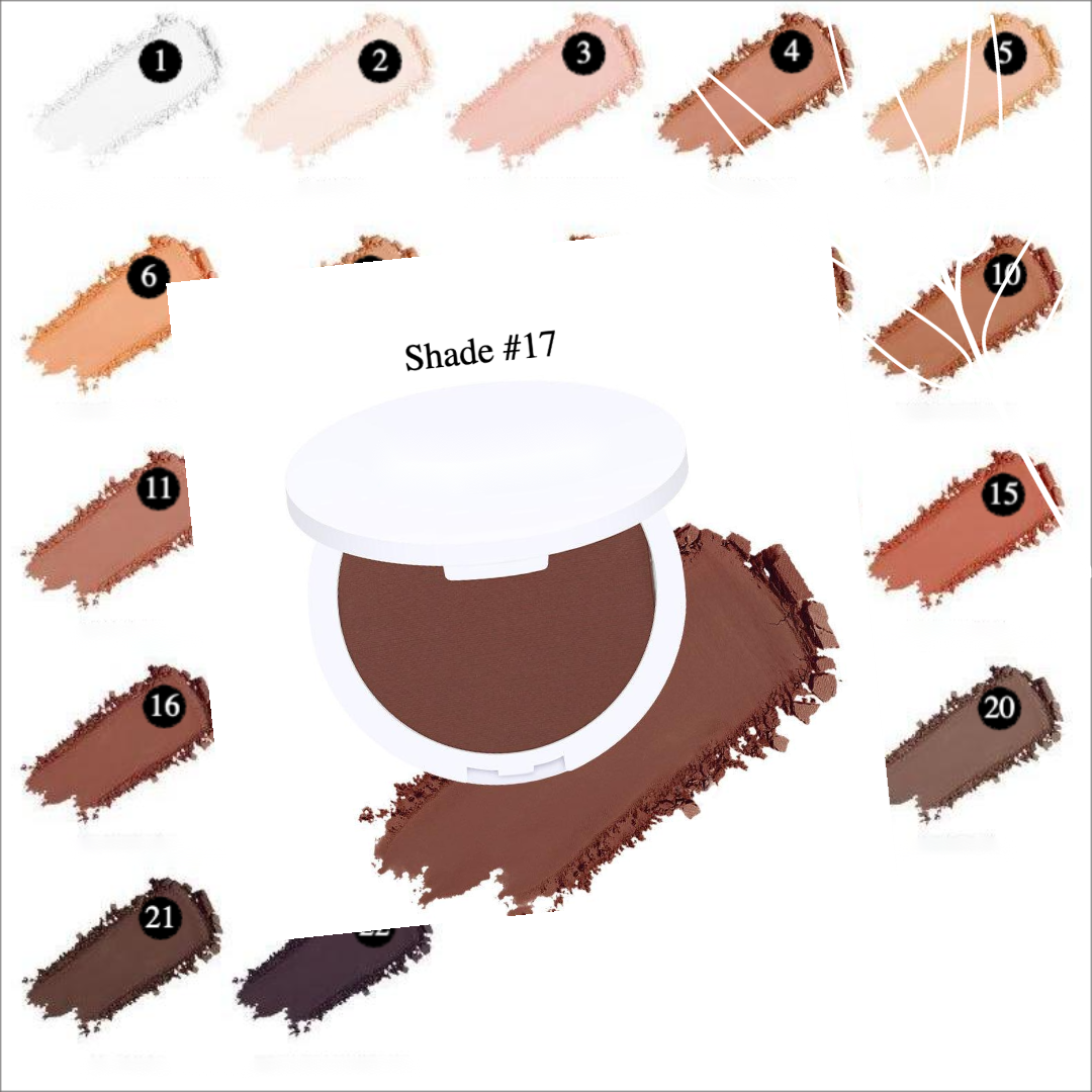 Private Label Organic Concealer Pressed Powder - Shade 17
