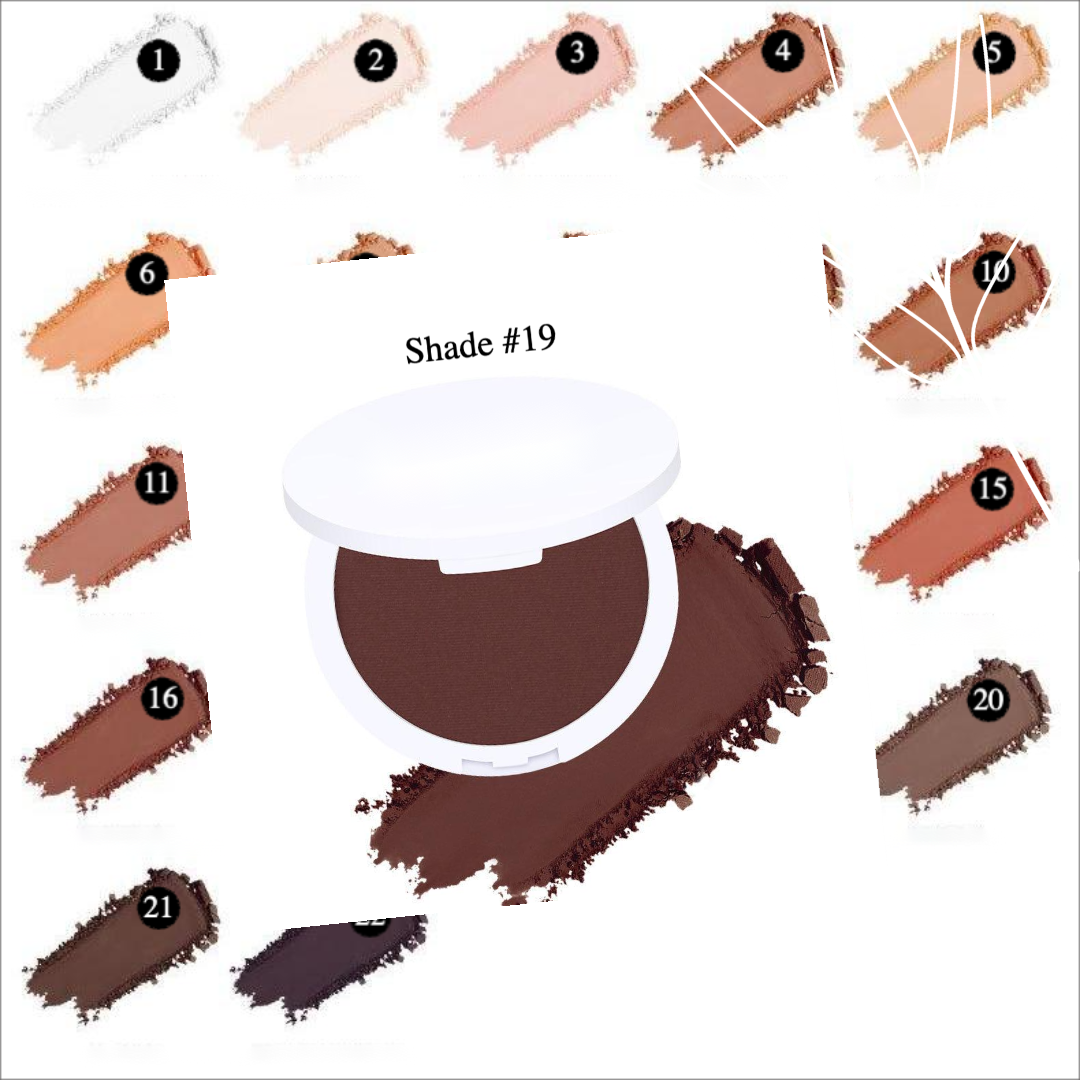 Private Label Organic Concealer Pressed Powder - Shade 19
