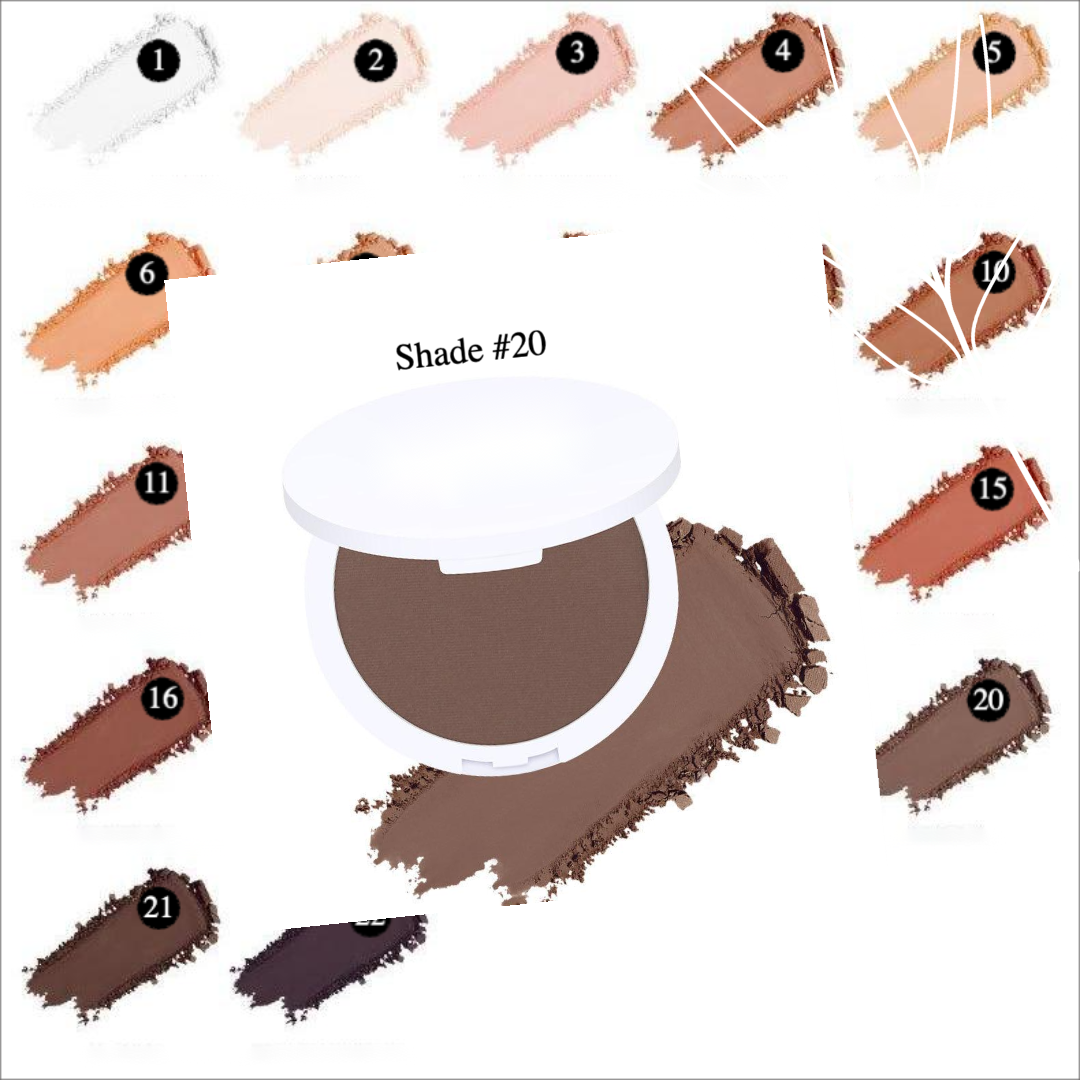 Private Label Organic Concealer Pressed Powder - Shade 20