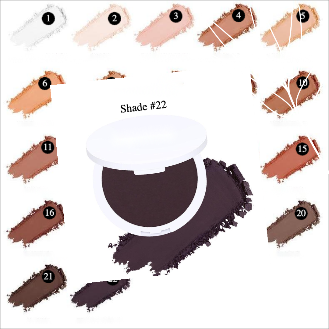 Private Label Organic Concealer Pressed Powder - Shade 22