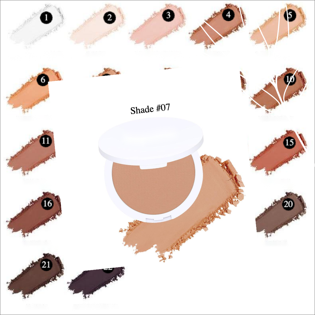Private Label Organic Concealer Pressed Powder - Shade 7