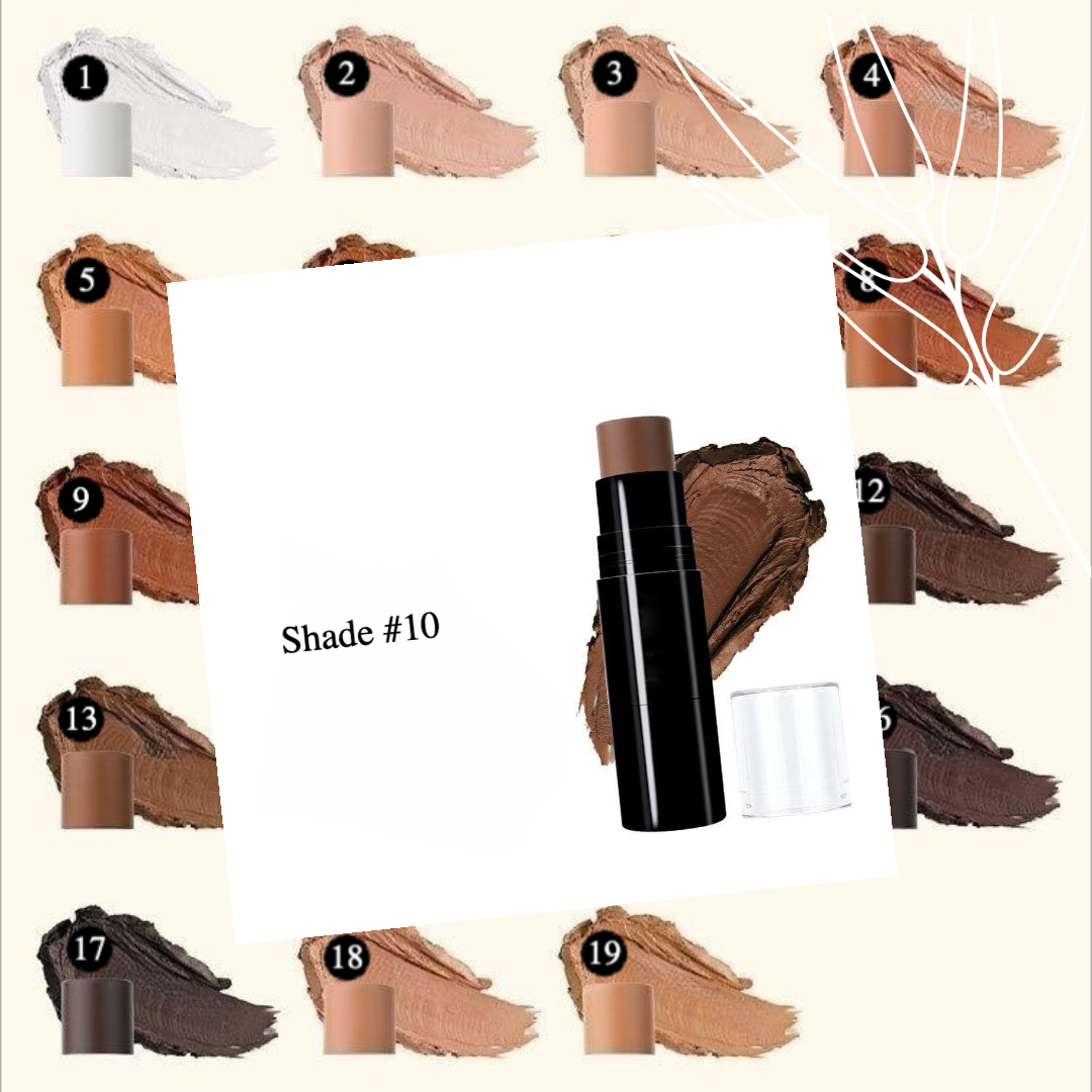 Private Label Natural Foundation Stick - Shade 10