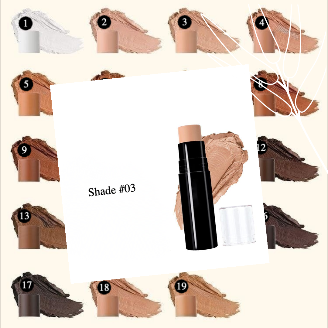 Private Label Natural Foundation Stick - Shade 3