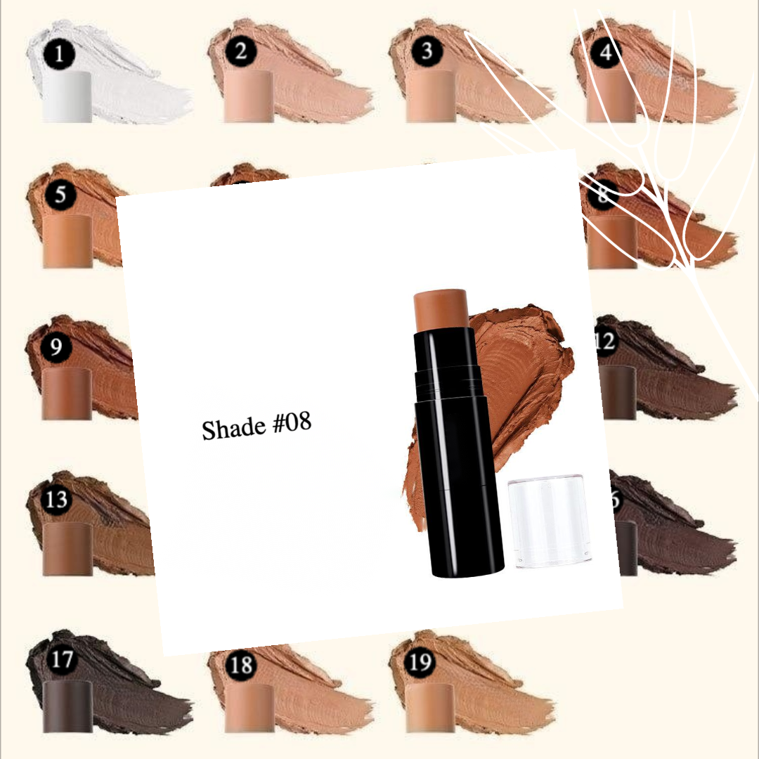 Private Label Natural Foundation Stick - Shade 8
