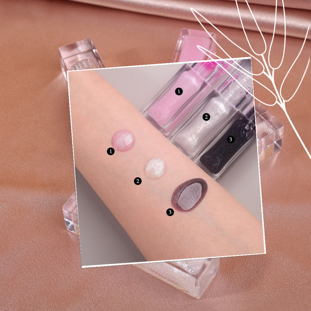 Private Label Natural Color-Changing Shiny Lip Plumping Oil Shade Chart