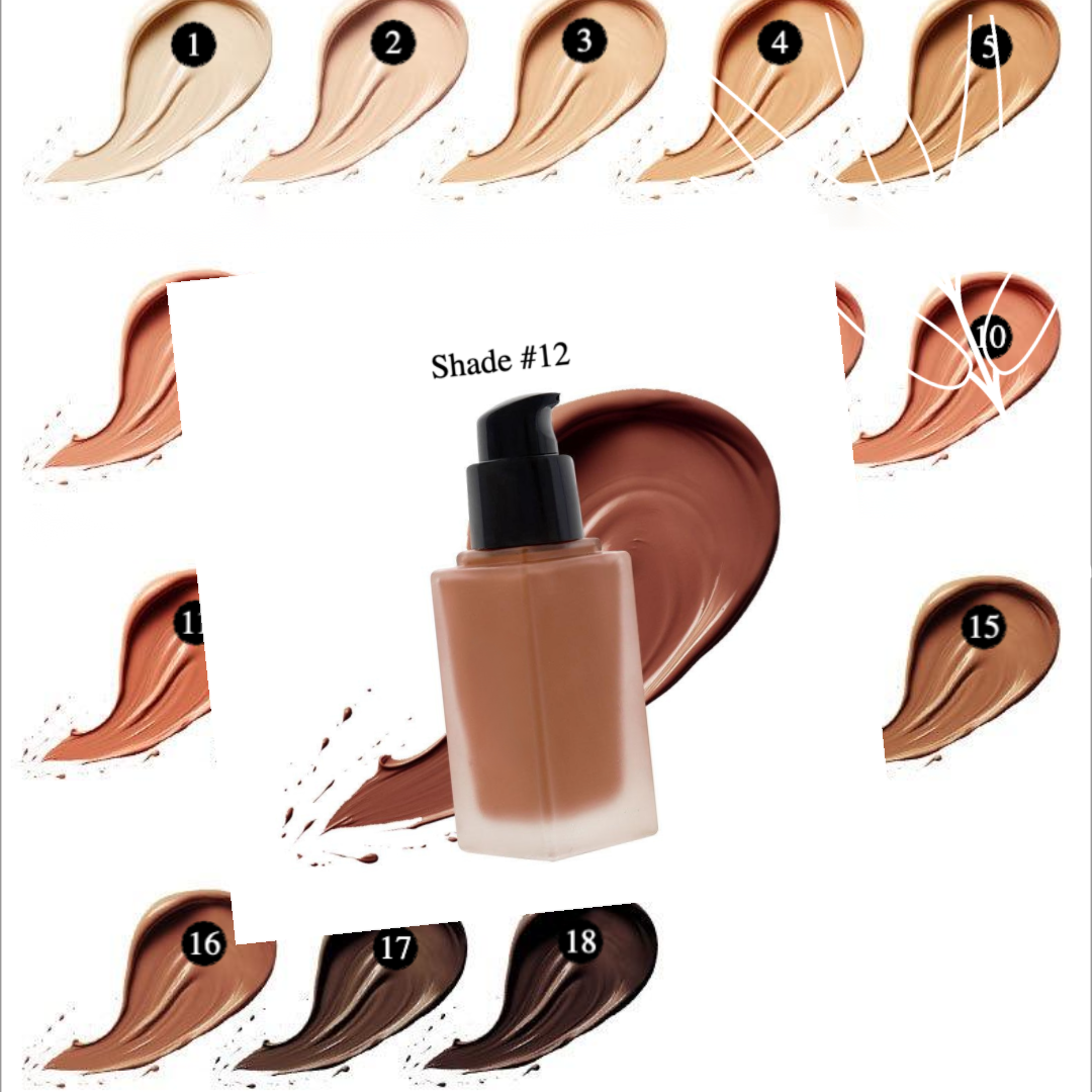 Private Label Nature Liquid Foundation Shade 12