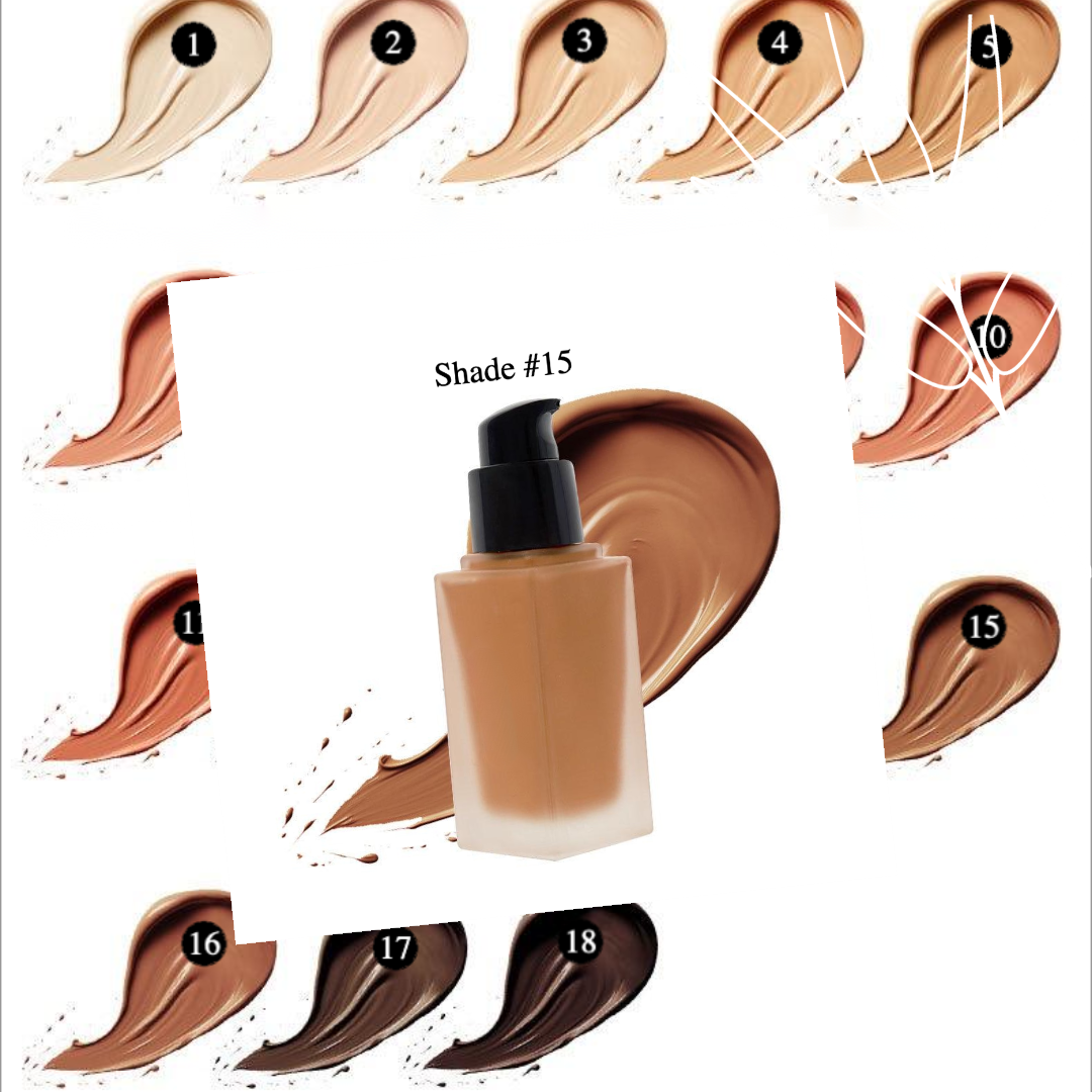 Private Label Nature Liquid Foundation Shade 15