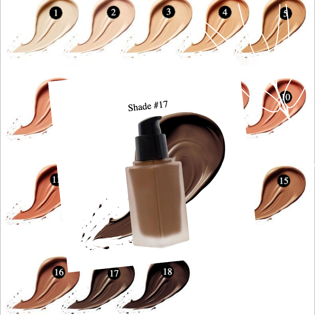 Private Label Nature Liquid Foundation Shade 17