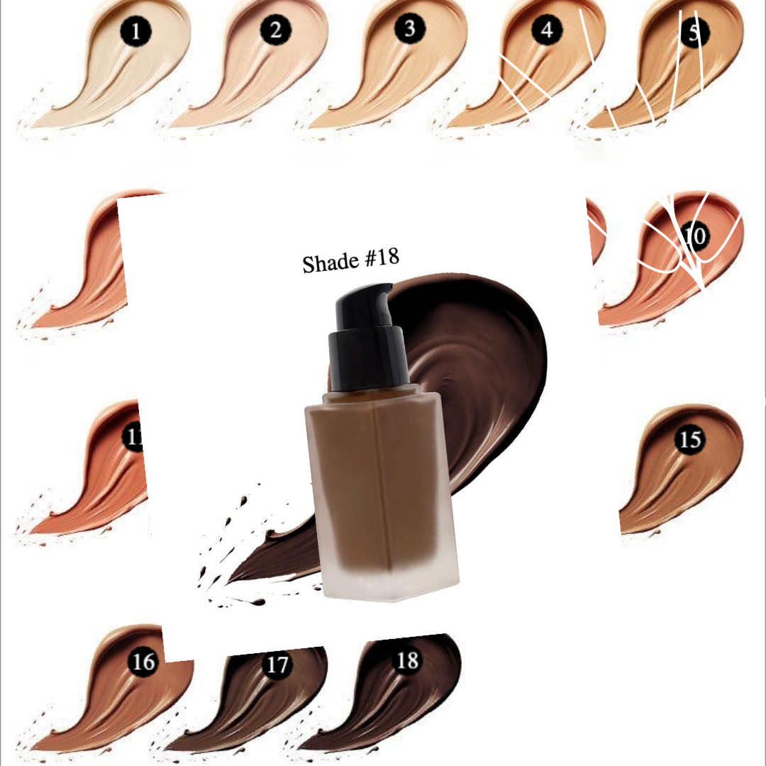 Private Label Nature Liquid Foundation Shade 18