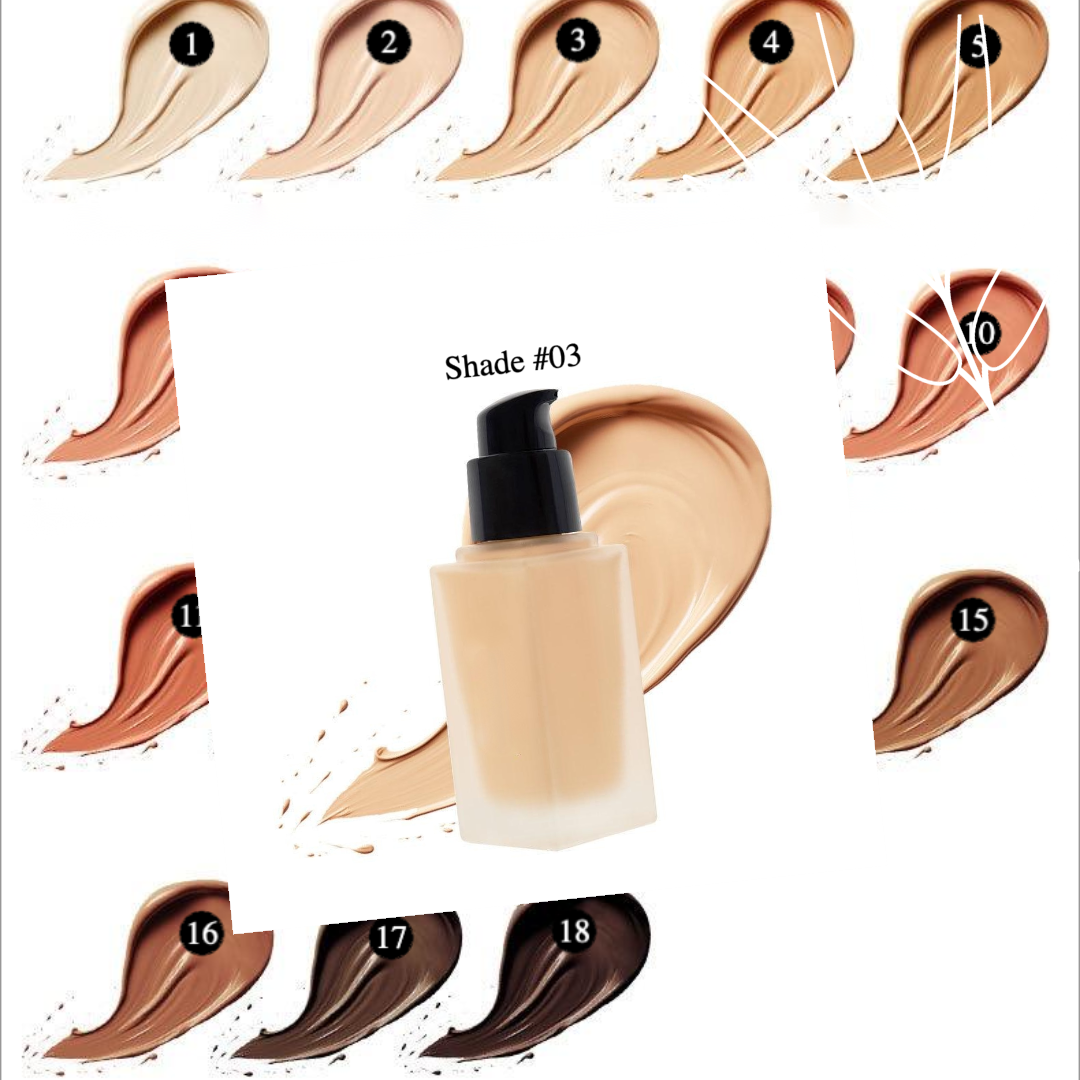 Private Label Nature Liquid Foundation Shade 3