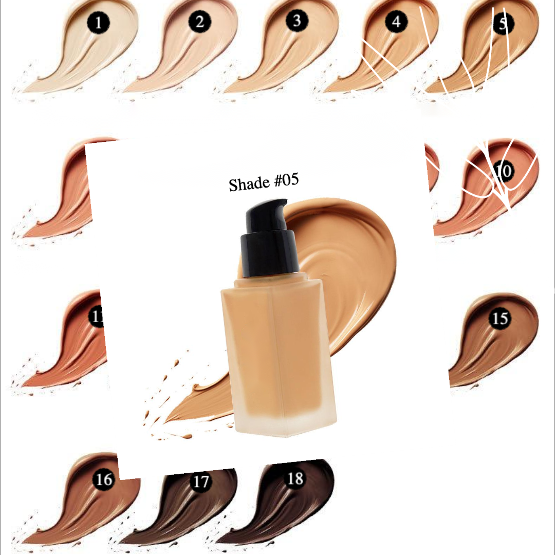 Private Label Nature Liquid Foundation Shade 5