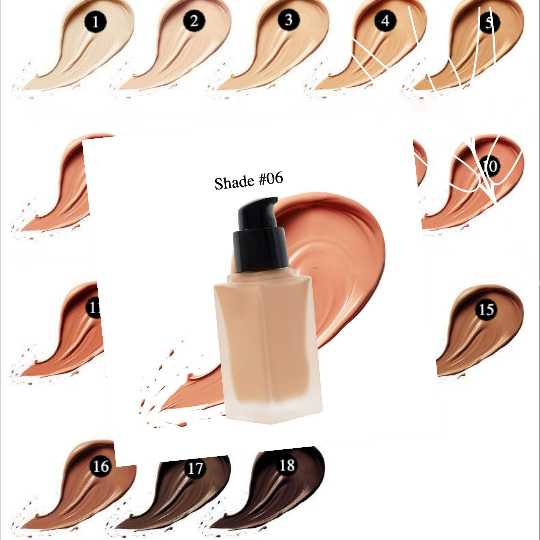Private Label Nature Liquid Foundation Shade 6