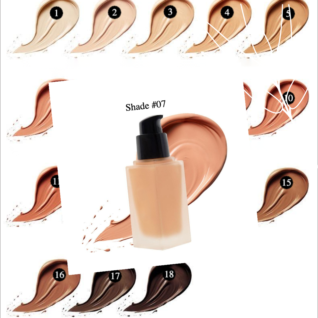 Private Label Nature Liquid Foundation Shade 7