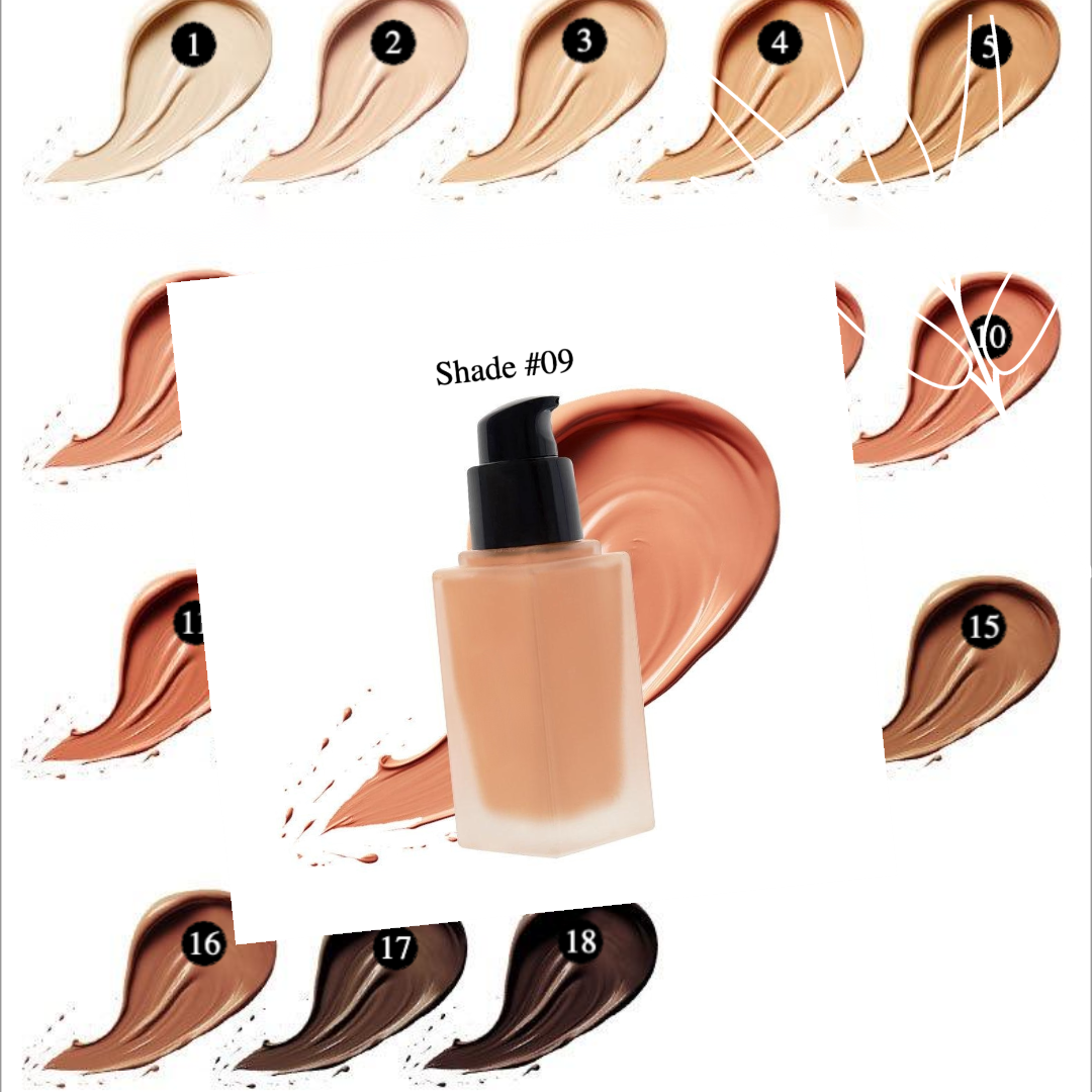 Private Label Nature Liquid Foundation Shade 9
