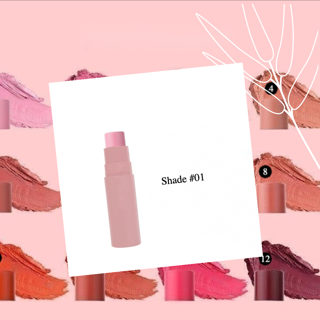 Private Label Organic Blush Stick - Shades 1
