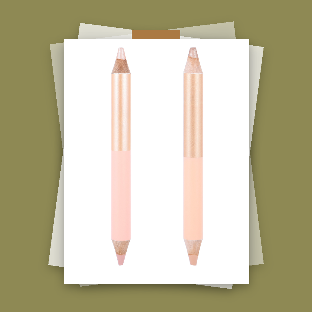 Private Label Natural Double-ended Brow Bone Highlighter