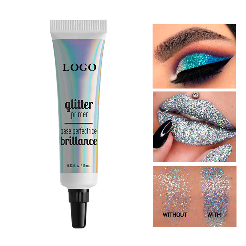 Private label eye glitter primer