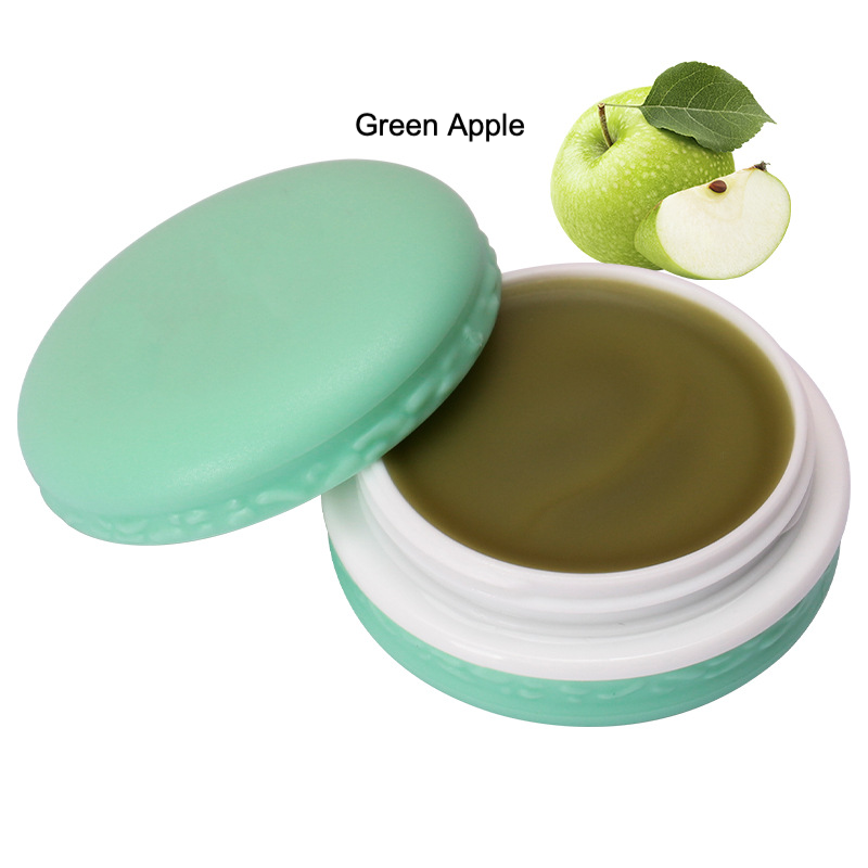 Private label moisturizing lip balm-green apple
