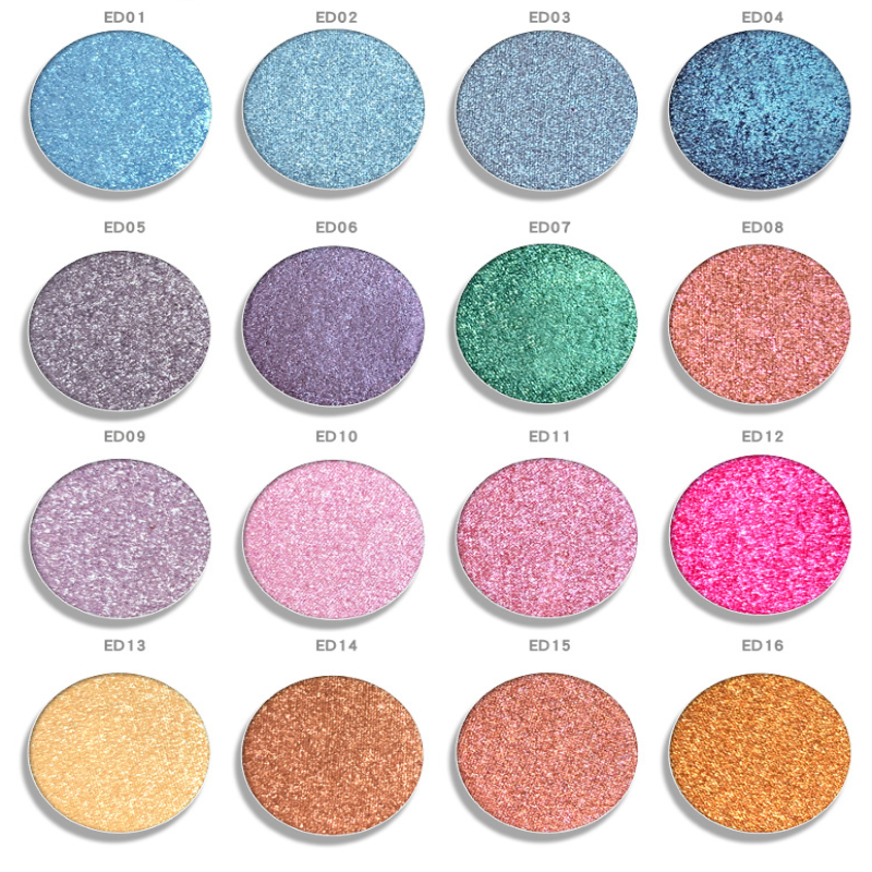 Color board Private label transformer metallic eyeshadow