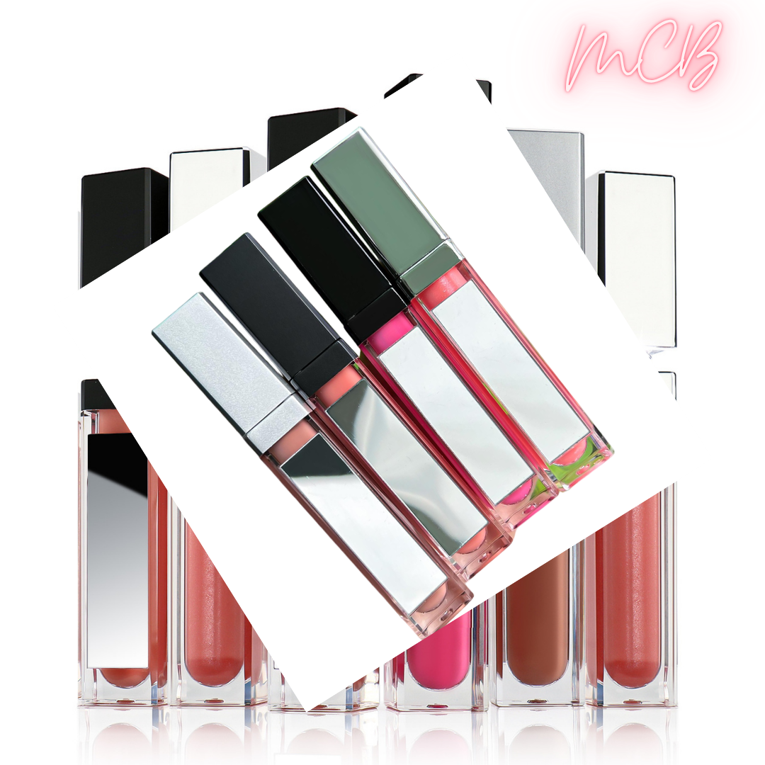 XHSXM0143 Private Label Manufacturing 40 Shade Natural Matte Lip Gloss With LED Lights