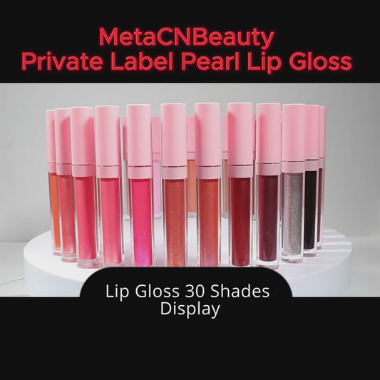 MetaCNBeautyPrivateLabelPearlLipGlossVideo
