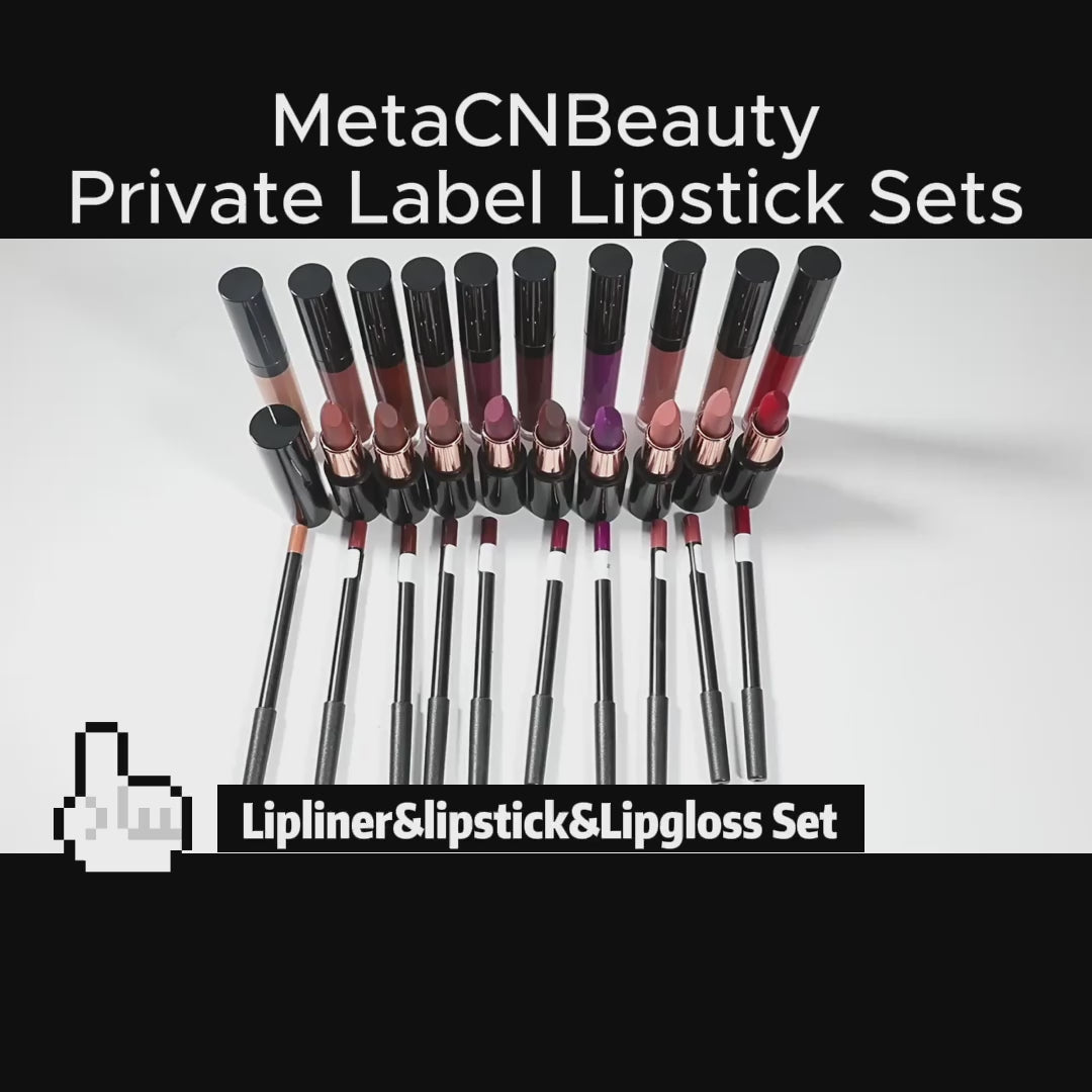 MetaCNBeautyPrivateLabelLipstickSet video