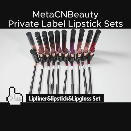 MetaCNBeautyPrivateLabelLipstickSet video