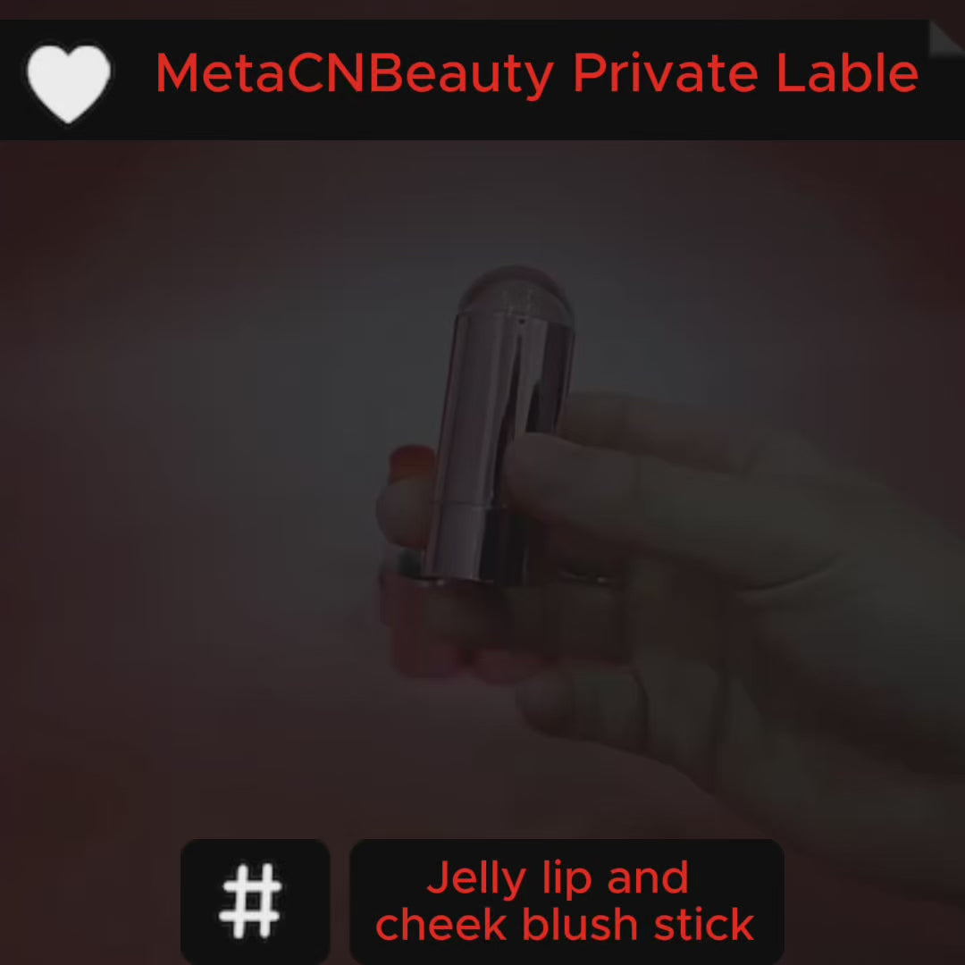 Private Label Natural Jelly Lip and Cheek Blush Stick