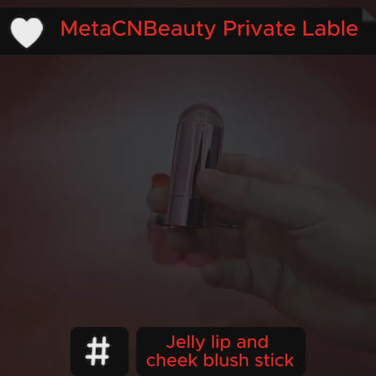 Private Label Natural Jelly Lip and Cheek Blush Stick