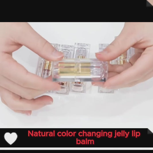 Private Label Natural Color Changing Jelly Lip Balm
