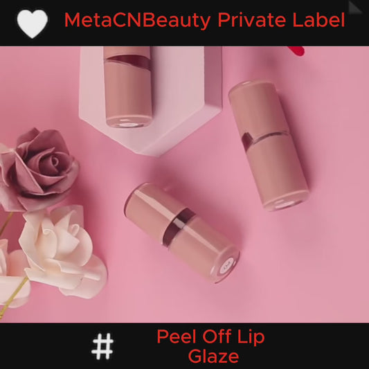 Private Label Natural Peel Off Lip Glaze