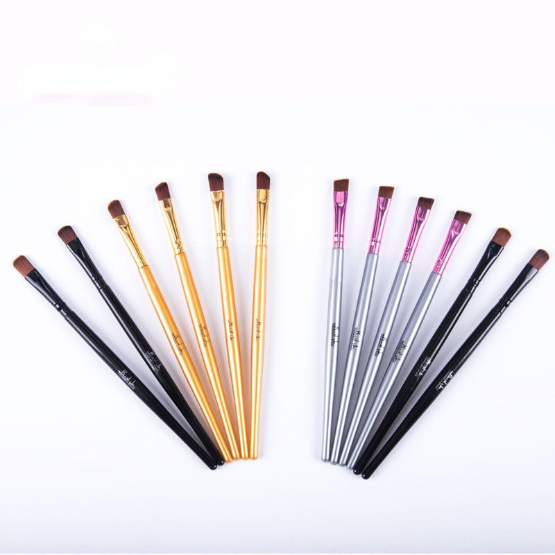 New factory direct sale 12 pieces makeup brushes 3 colors eye brush set