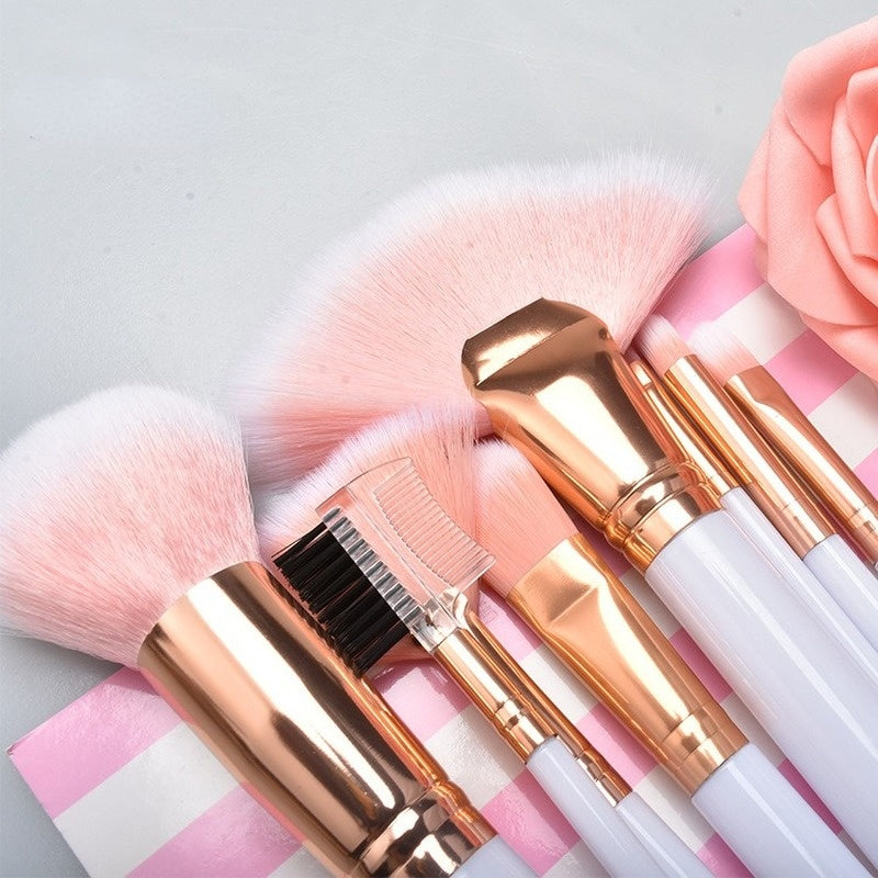 Makeup Brush 8 Makeup Set Box
