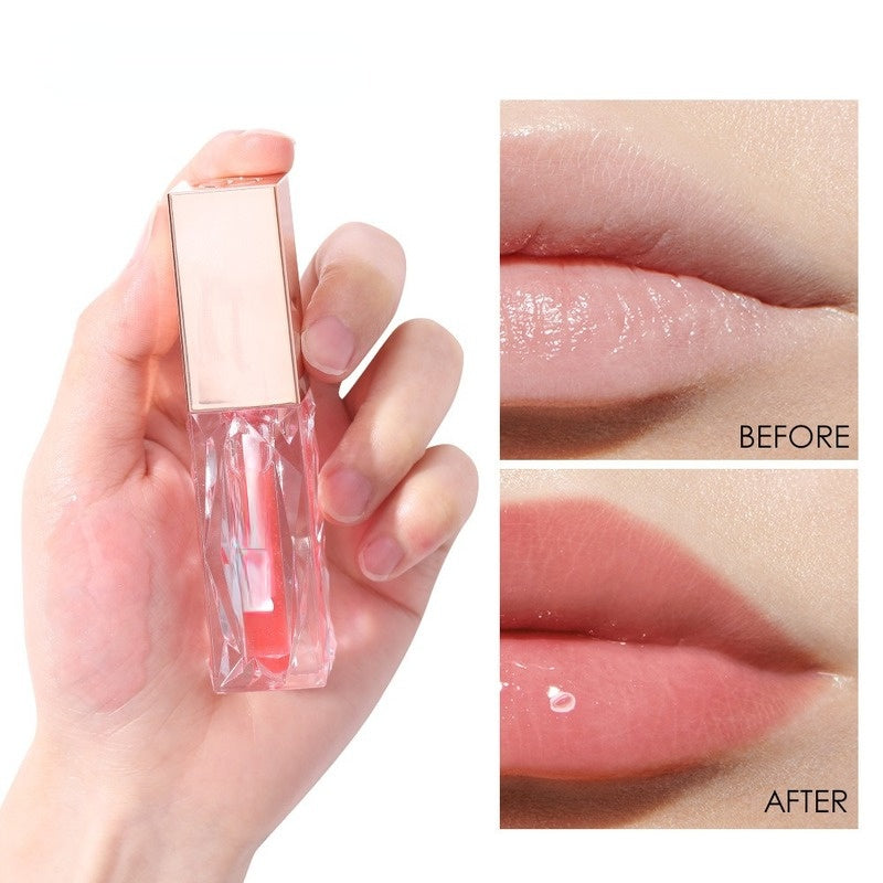 Clear Berry Ice Crystal Lip Gloss