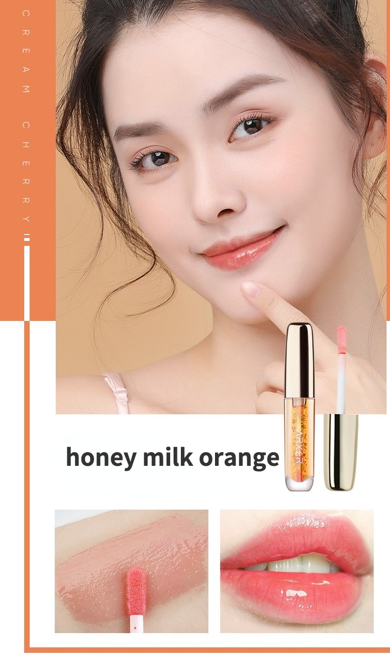 Anti-drying temperature sensitive color-changing lip oil