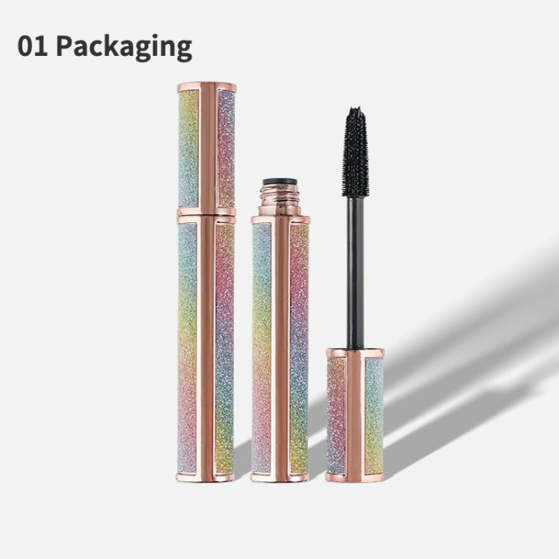 Curly, thick and not easy to take off makeup star mascara (printable logo)