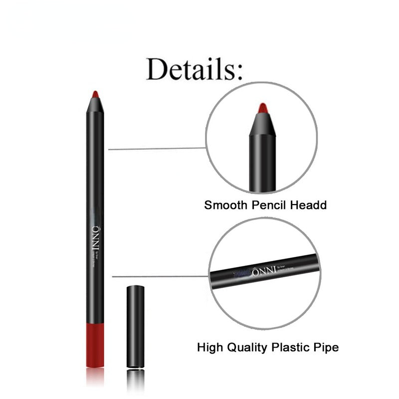 Moisturizing Matte Velvet 13 Color Lip Liner