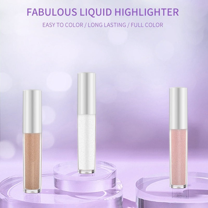 Spot no logo pearlescent monochrome liquid eye shadow