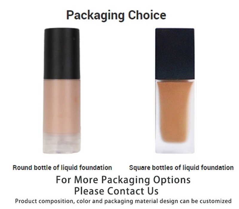 NO LOGO Long Lasting Waterproof Natural Face Concealer Liquid Private Label Foundation