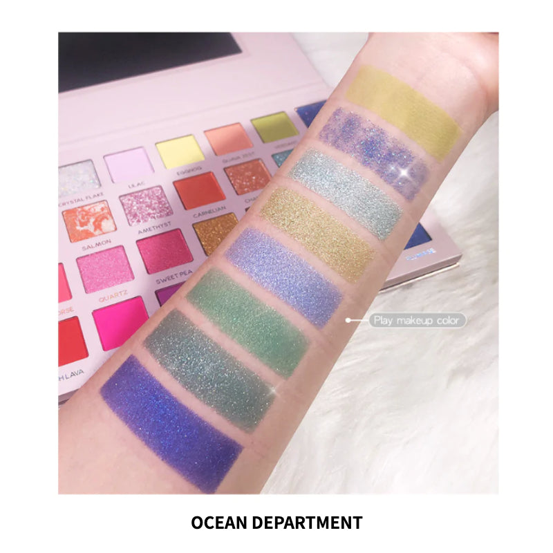 28 color eye shadow palette