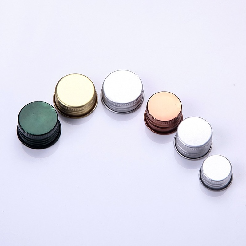cosmetic aluminum lid, aluminum cap for bottle