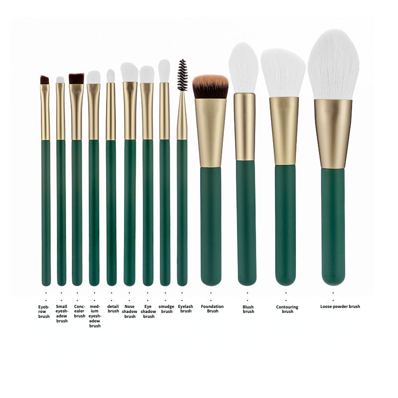 Premium Microfiber Hair Makeup Brush Set