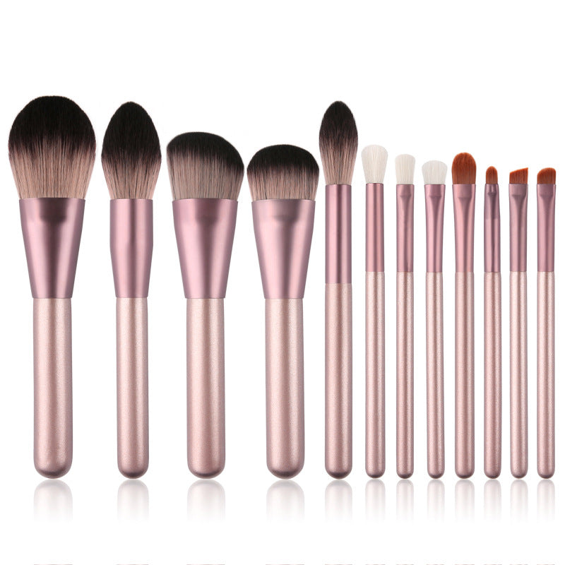 12 Small Grape Makeup Brush Set