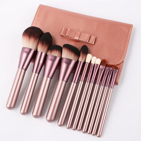 12 Small Grape Makeup Brush Set