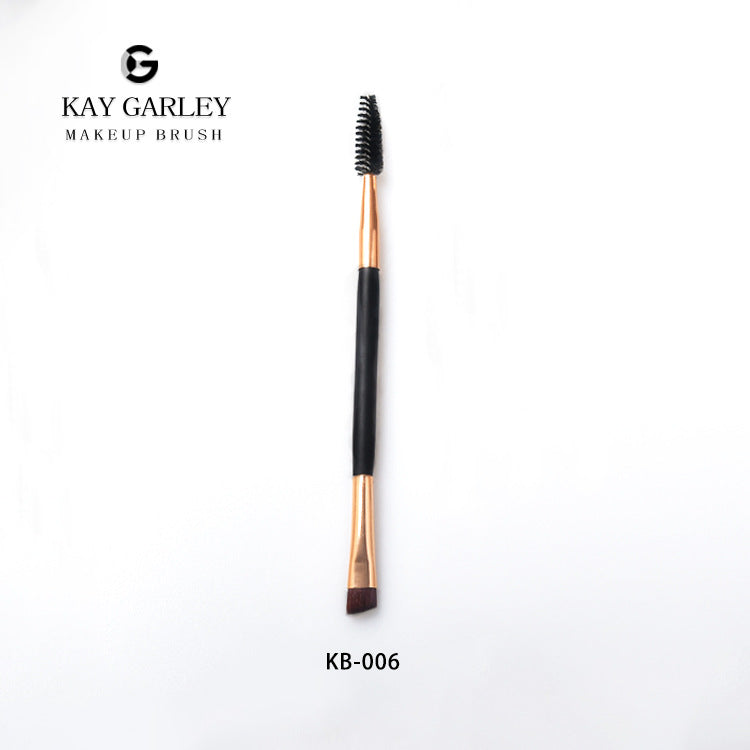 Eye shadow smudge double-ended brush